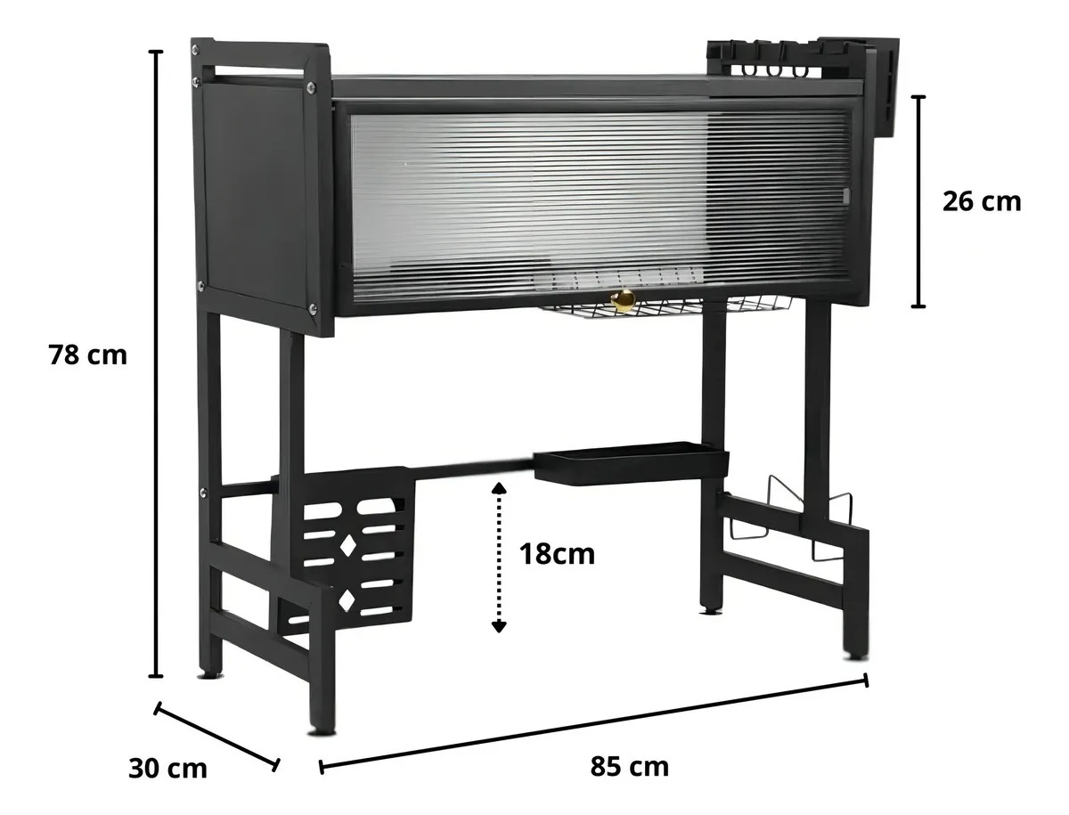 Miniatura 4 de Organizador de cocina escurridor Platero